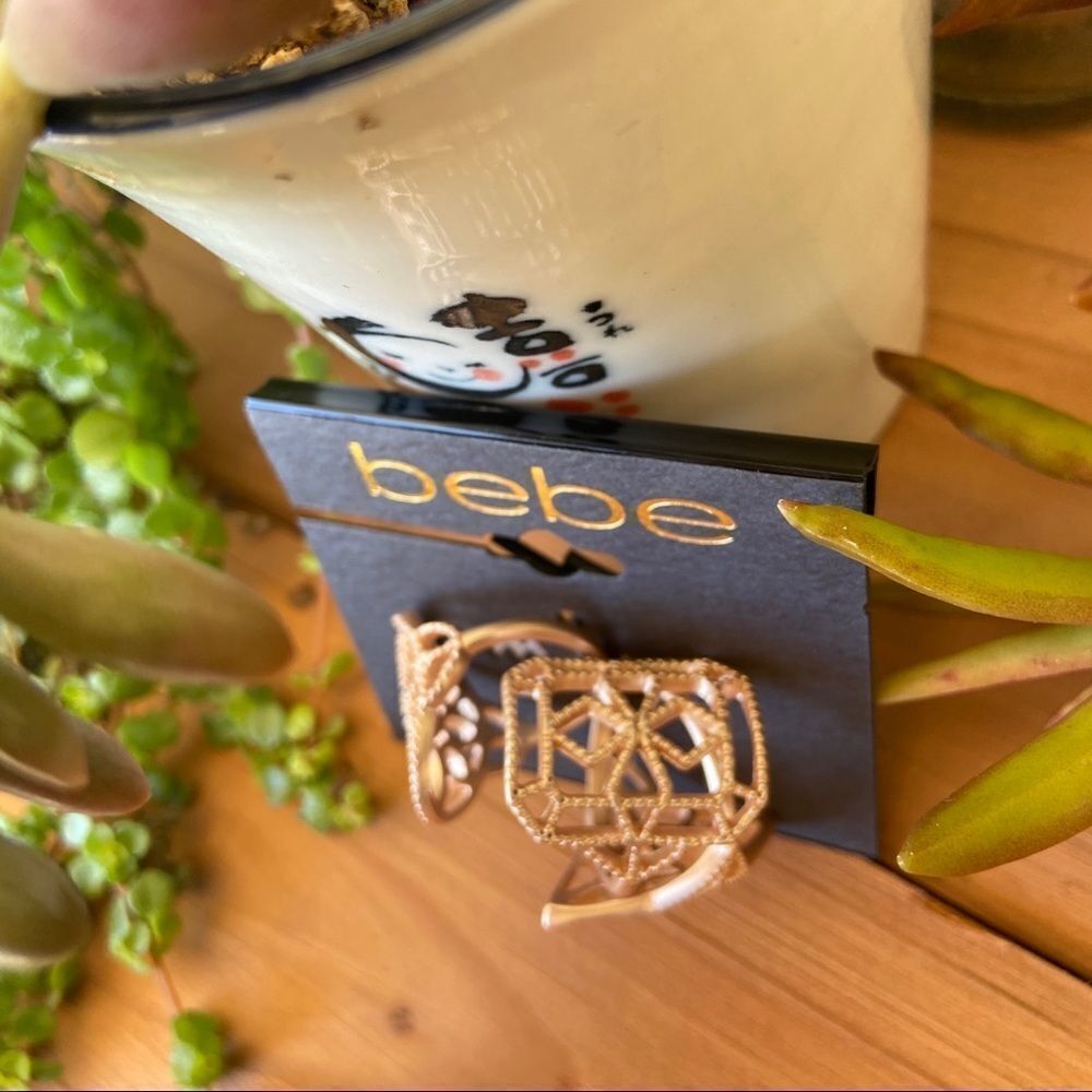 bebe Statement Rings 3 rose gold - Picture 2 of 6